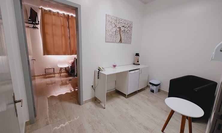 Foto do quarto privativo